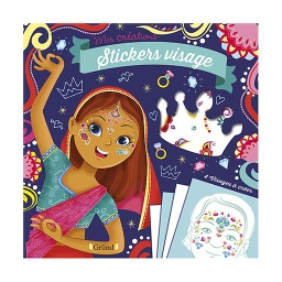 Mes Créations Stickers Visage Princesse du Monde