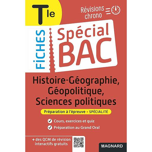 [MAG773264] Histoire-Géographie, Géopolitique, Sciences politiques Tle