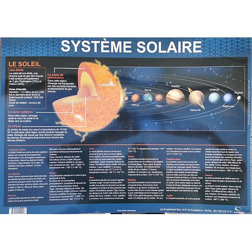 [9780000111227] Poster "Système Solaire"