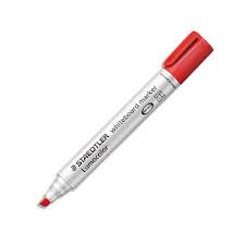 Marqueur Rouge Pour Tableau Blanc Pointe Biseau Staedtler
