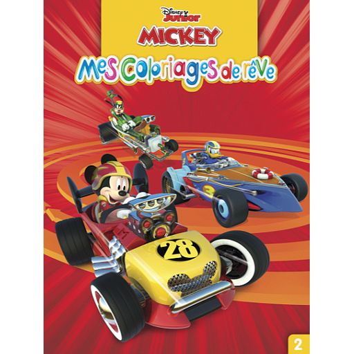 Mes coloriages de rêve n°2 : Mickey