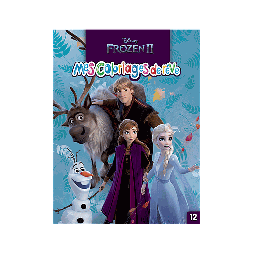 Mes coloriages de rêve n°12 : Frozen II