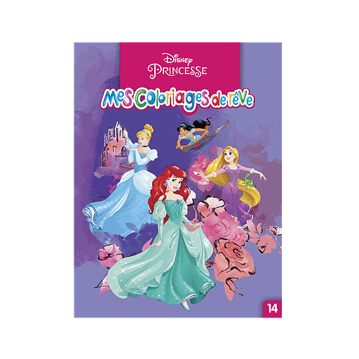 Mes coloriages de rêve n°14 : Princesse