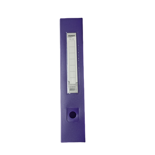 [XO-1738] Boite Archive en Plastique Violet 6CM
