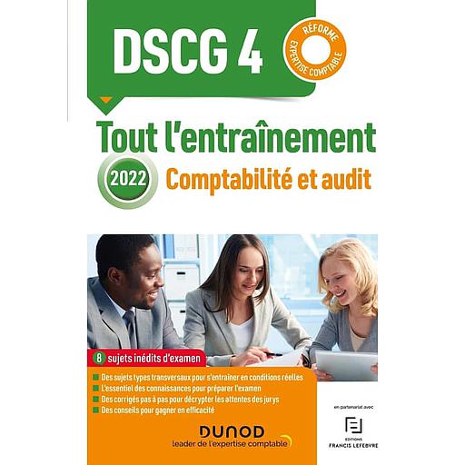 [9782100836147] Comptabilité et audit DSCG 4  - Tout l'entraînement