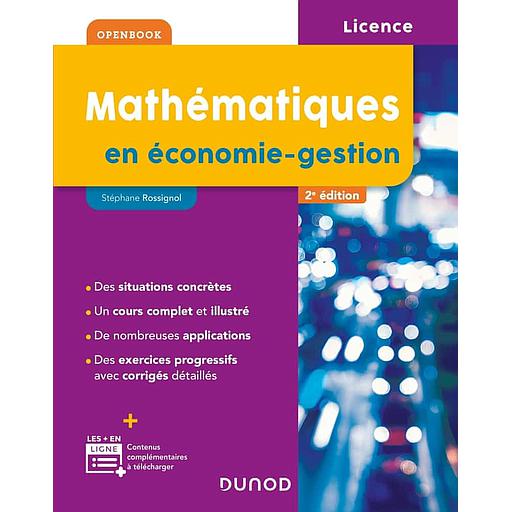 [9782100840755] Mathématiques en économie-gestion