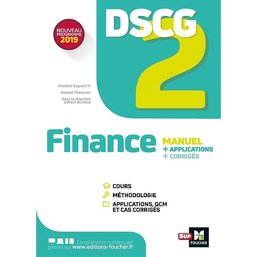 [9782100826438] Campus DSCG 2 - Finance DSCG 2  - Manuel + applications