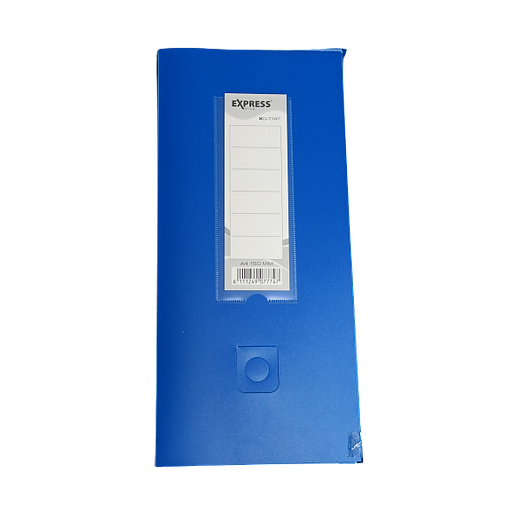 [XO-7747] Boite Archive en Plastique Bleu 15CM