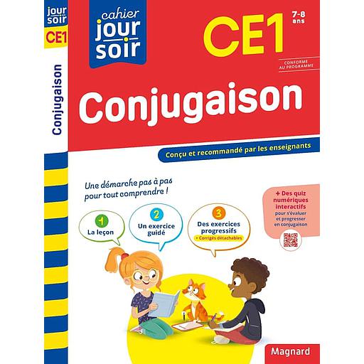 [MAG777170] Cahier du jour/Cahier du soir Conjugaison CE1