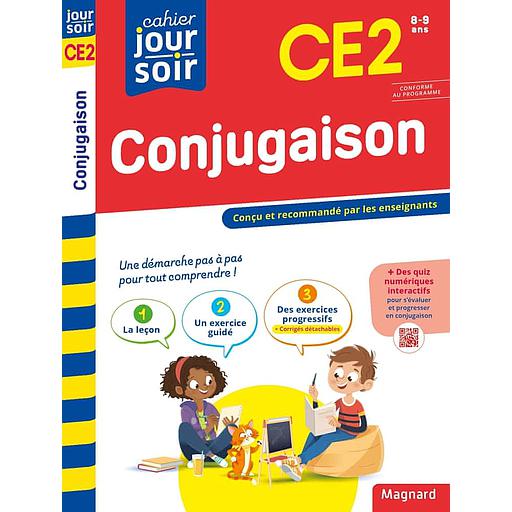 [MAG777187] Cahier du jour/Cahier du soir Conjugaison CE2