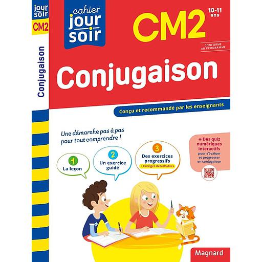 [MAG777200] Cahier du jour/Cahier du soir Conjugaison CM2