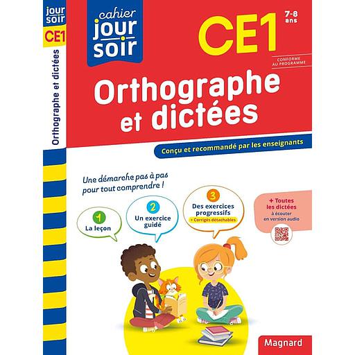 [MAG777088] Cahier du jour/cahier du soir Orthographe et dictées CE1