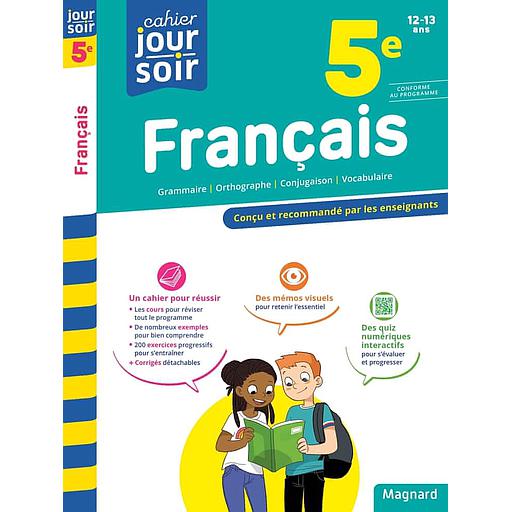 [MAG777262] Cahier du jour/cahier du soir Français 5e