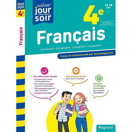 [MAG777279] Cahier du jour/Cahier du soir Français 4e