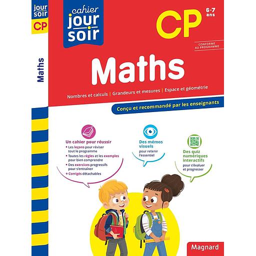 [MAG776968] Cahier du jour/cahier du soir Maths CP