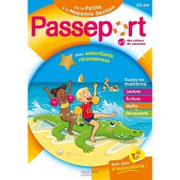 Passeport De la Petite à la Moyenne Section  - Avec autocollants récompenses