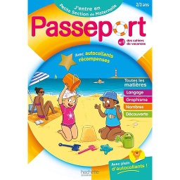 J'entre en Petite Section de maternelle  - Avec autocollants récompenses
