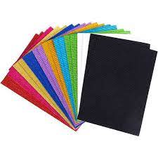 [BS-PO474] Pochette de 10 Feuilles papier Ondulée 24*32