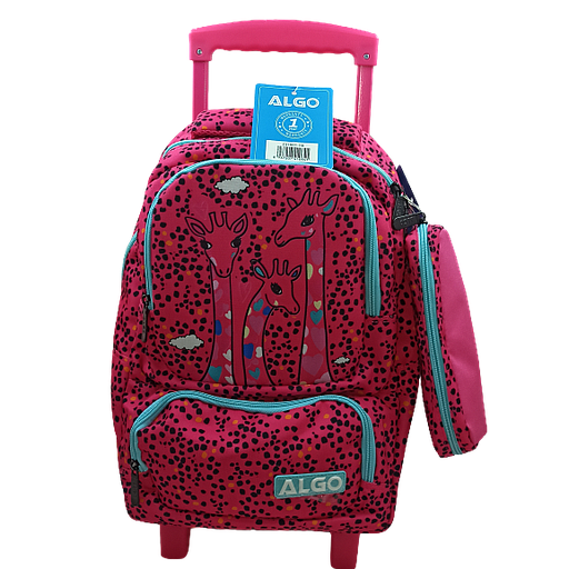 [231601-PC] Cartable Trolley 2 Pieces Algo N°16 Princess