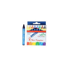 [HGE0958] Crayon de 8 Cire Ecolo