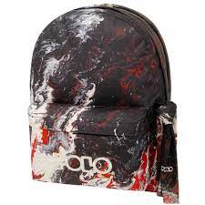 [8174] Sac à Dos Polo Double Scarf Tissu Art  Rouge 901-236