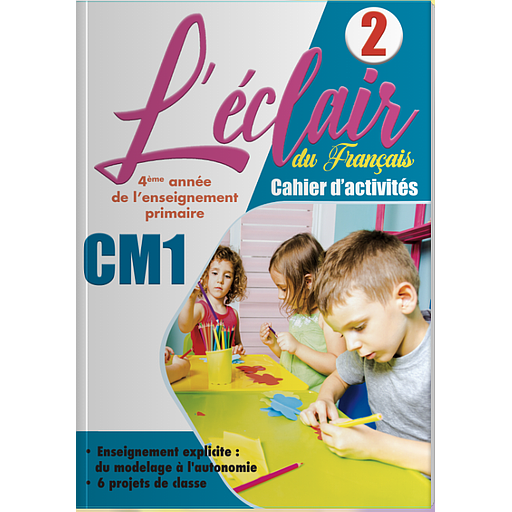 L'éclair du Français CM1 - cahier d'activités 2