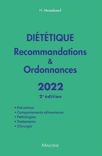 Diététique  - Recommandations & ordonnances