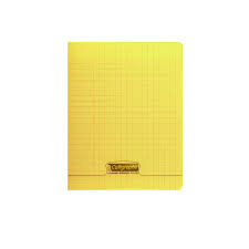 [9800000054802] Cahier Simple Calligraphe  - 17*22 - Piqué - 48p - 90g - Séyès Jaune