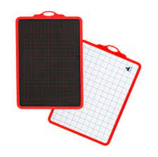 Kit Ardoise Scolaire 2 En 1 + Effaçâtes et Marqueur