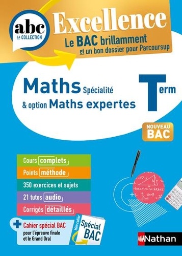 [NAT157137] Maths & Maths Expertes Terminale