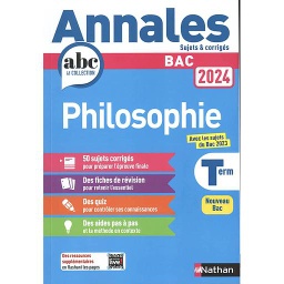 Philosophie Tle  - Sujets & corrigés