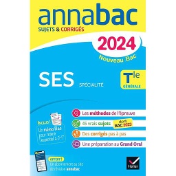 SES spécialité Tle générale  - Sujets & corrigés