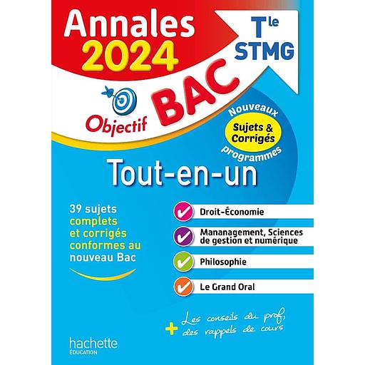 Tout-en-un Tle STMG