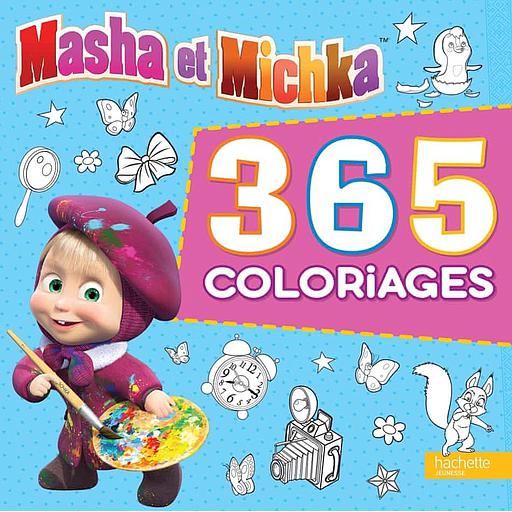 365 coloriages Masha et Michka