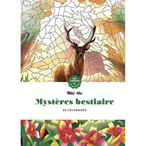 Mystères Bestiaire  - 50 coloriages anti-stress