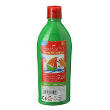 [144505] Bouteille de Peinture 500 ML Tempera Vert Claire