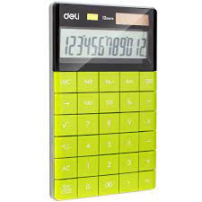 [1589] Calculatrice de Bureau Deli Vert