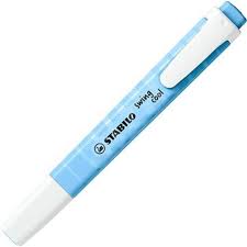 Surligneur Swing Cool Couleur Pastel Bleu