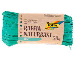 [9025] Raphia 50Grs Vert Menthe