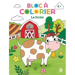 bloc à colorier LA FERME