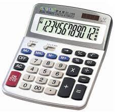 [DC-1988] Calculatrice 12 digits Eates 164*1207 MM