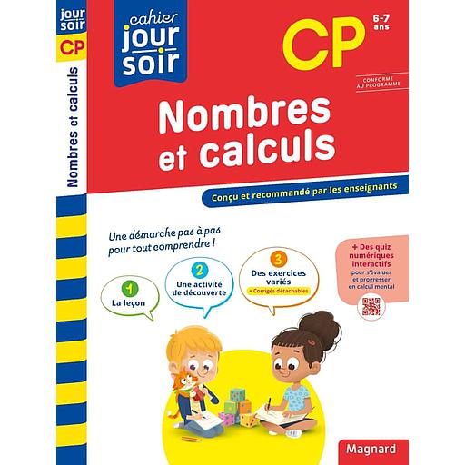[MAG777125] Cahier du jour/cahier du soir Nombres et calculs CP