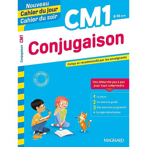 [MAG768932] Cahier du jour/Cahier du soir Conjugaison CM1