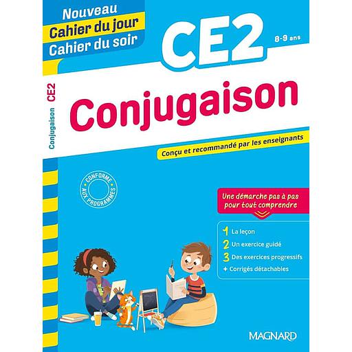 [MAG768925] Cahier du jour/Cahier du soir Conjugaison CE2