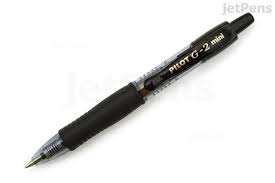 Stylo Pilot G2 Mini Noir