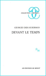 Devant Le Temps. Histoire De L'Art Et Anachronisme Des Images
