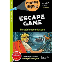 Escape Game de la 6e à la 5e - Cahier de vacances, avec une loupe à détacher