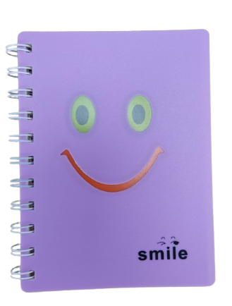 [7450] Note Book Spiral Smile
