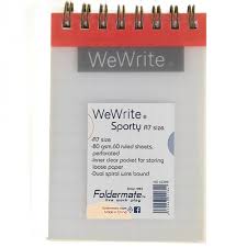 [4228] Note Book Spiral A7 Foldermate