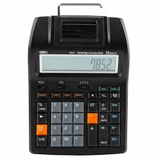 [M121-EU] Calculatrice Imprimante Deli